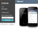 اقبال كبير على شراء نسخ هاتف Nexus 4 من جوجل واحدة في بريطانيا