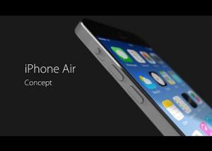 تصميم تخيلي جديد للهاتف iPhone Air