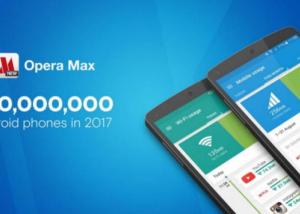 تحديث تطبيق Opera Max للعمل مع تطبيقات بث الموسيقى