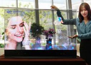 سامسونج تكشف عن شاشة OLED عاكسة وشاشة أخرى شفافة