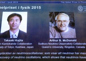 فوز الياباني كاجيتا والكندي مكدونالد بجائزة نوبل في الفيزياء لعام 2015