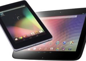 بتطبيقات جديدة Nexus 7 و Nexus 10