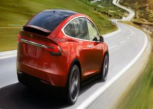 “تسلا“ تقدم أول نسخة خاصة من سيارتها Model X باللون الأحمر