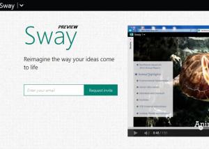 مايكروسوفت تكشف عن تطبيق Sway