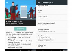 هاتف Xperia X من سوني أول هاتف يحصل على أندرويد 7.1.1 خارج هواتف جوجل