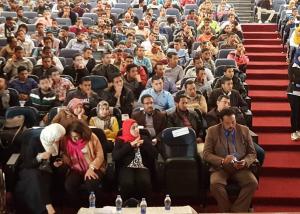 جسر التواصل مع الطلاب و تنميه الابداع يصل جامعه اسيوط