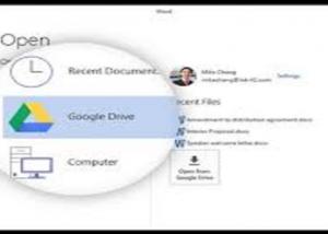 يمكنك الآن الوصول إلى ملفاتك على Google Drive مباشرة من حزمة Office