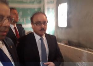 افتتح المهندس ياسر القاضى وزير اﻻتصاﻻت وتكنولوجيا المعلومات اعمال تطوير سنترال سموحة ومركز خدمة عملاء الملحق به