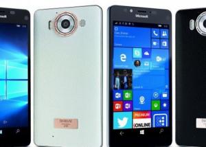 " Damiani" : أغطية فاخرة مرصعة بالذهب والألماس للهاتف Lumia 950