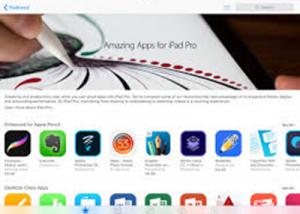 " آبل " تعرض الآن التطبيقات المخصصة لجهاز iPad Pro في متجرها للتطبيقات
