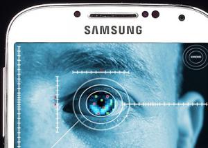 Galaxy S5 براءة اختراع تقنية بصمة العين