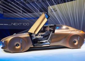  BMW تكشف عن سيارتها النموذجية Vision Next 100 Concept بمناسبة الذكرى المئوية لتأسيس الشركة