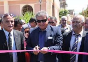 عبد العزيز يفتتح الملعب الخماسي المطور بمركز شباب أبو تلات بالإسكندرية