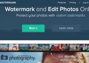 خدمة Watermark لإضافة حقوق على الصور بسهولة