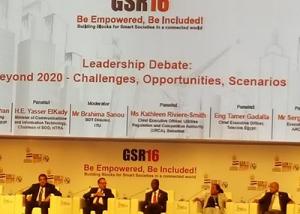 خلال منتدى "GSR " بشرم الشيخ : وزير الاتصالات خدمات الشمول المالية قفزة نوعية جديدة فى تحسين الخدمات للمواطن فى العالم الرقمى