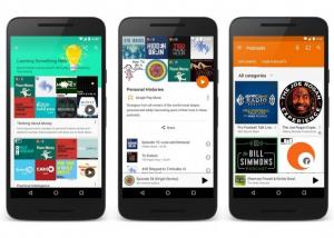 جوجل : خدمة " Play Music " تضيف رسميا قسم المدونات الصوتية" Podcasts"
