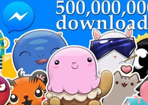 500 مليون عملية تحميل لتطبيق Facebook Messnger