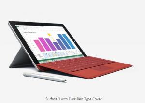 مايكروسوفت تكشف النقاب رسميا عن Surface 3، والطلبات المسبقة بدأت اليوم