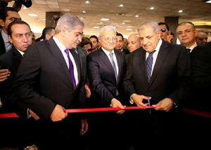 برعاية الرئيس عبد الفتاح السيسي محلب وحلمى يفتتحان مؤتمر ومعرض مصر الوطني Cairo ICT 2014 تحت شعار "في قلب المستقبل"