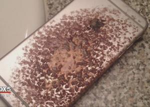 حالة إحتراق جديدة للهاتف iPhone 6 Plus أثناء الشحن