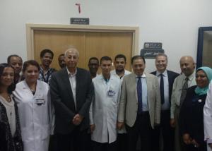 افتتاح وحدة الطب النووي والاشعة المقطعية بالمحاكة للعلاج الإشعاعي بمركز أورام اسوان