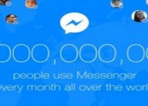 تطبيق Facebook Messenger يكسر حاجز 1 مليار مستخدم نشط شهريا